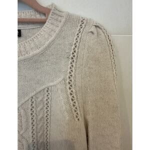 Aqua 100% cashmere light pink sweater